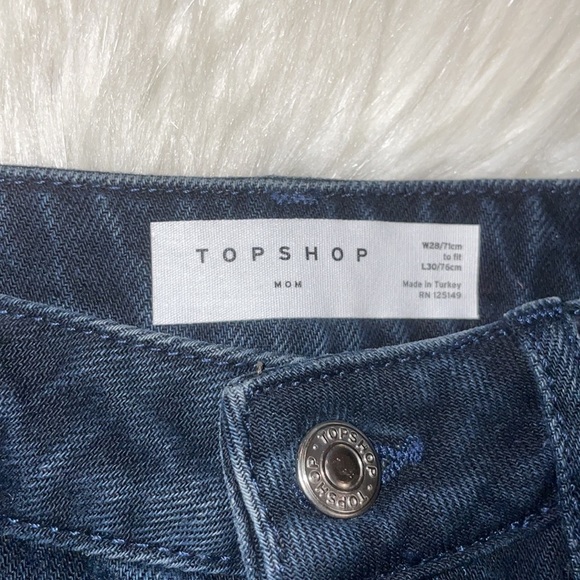 Topshop Mom Jeans - Picture 3 of 5